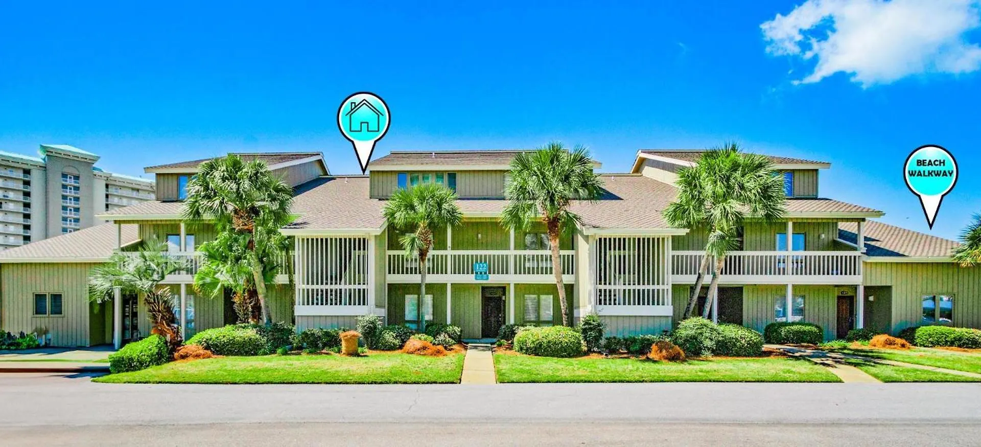 펜션 Seascape Boardwalk Villa 277 데스틴