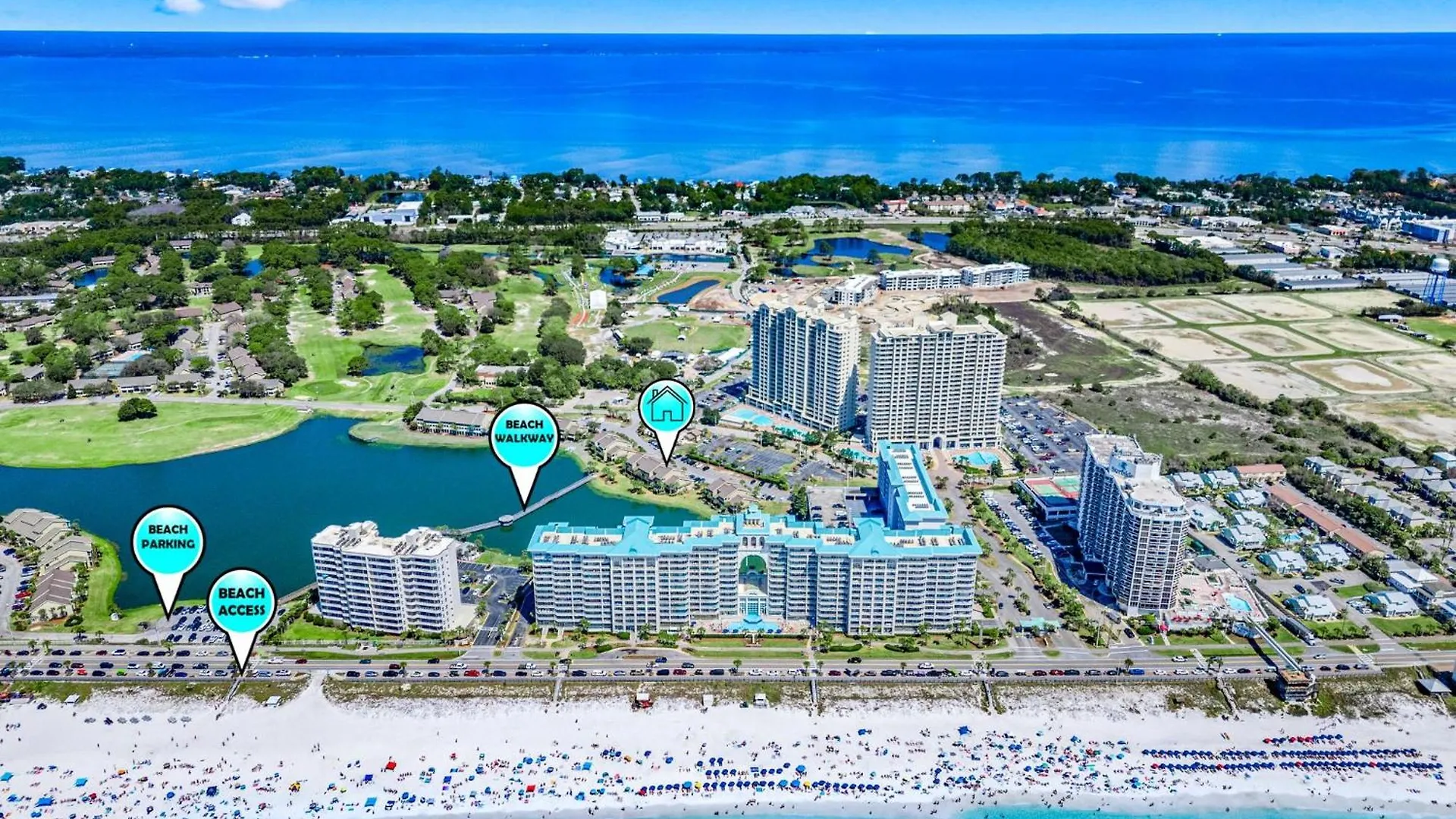 Дом отдыха Seascape Boardwalk Villa 277 Дестин