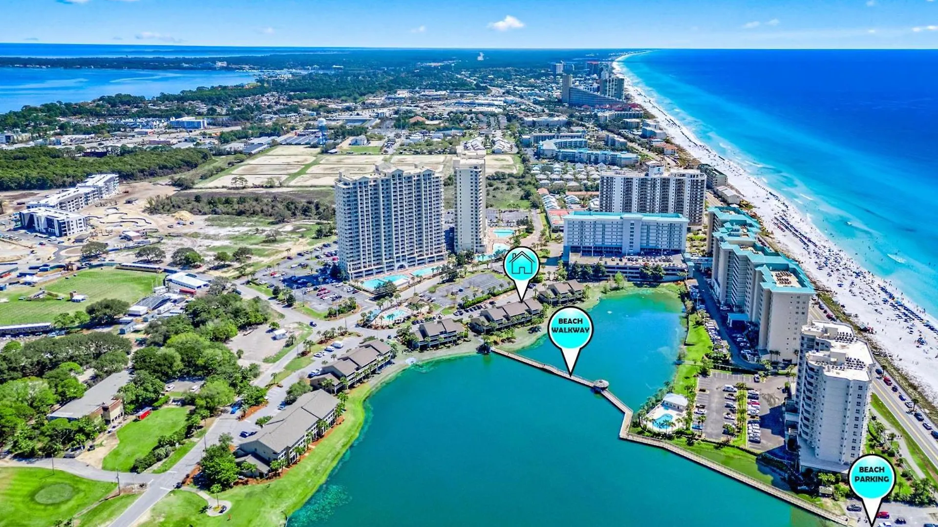 Дом отдыха Seascape Boardwalk Villa 277 Дестин США